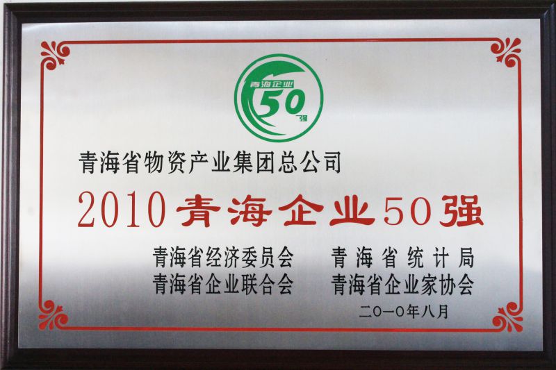 2010青海企業(yè)50強(qiáng)